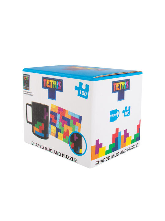 Fizz Creations Tetris Mug Ceramic Multicolored