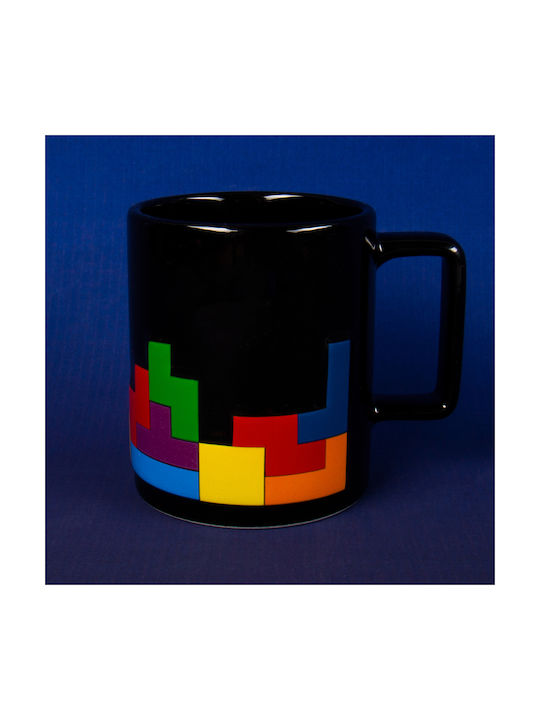 Fizz Creations Tetris Mug Ceramic Multicolored