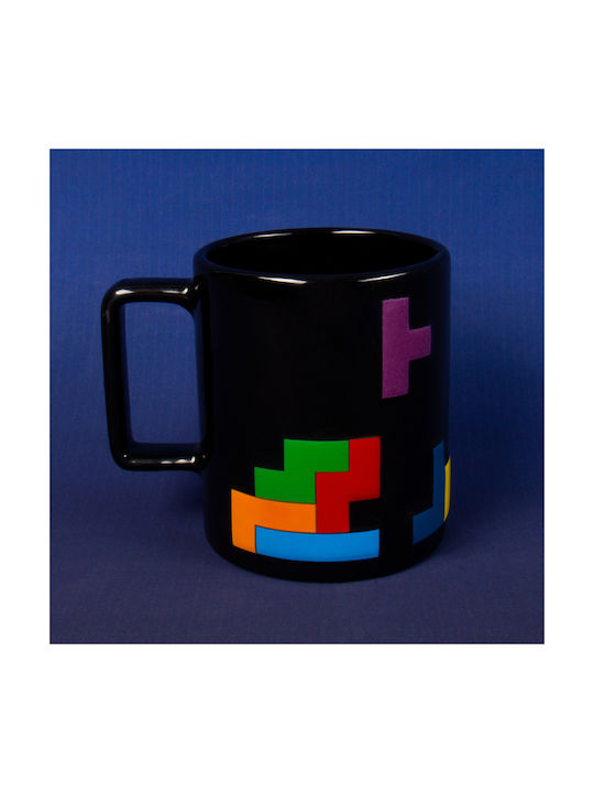 Fizz Creations Tetris Mug Ceramic Multicolored