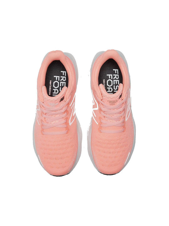 Fresh Foam X 1080v12 Γυναικεία Αθλητικά Παπούτσια Running Grapefruit / Washed Pink / Quartz Grey