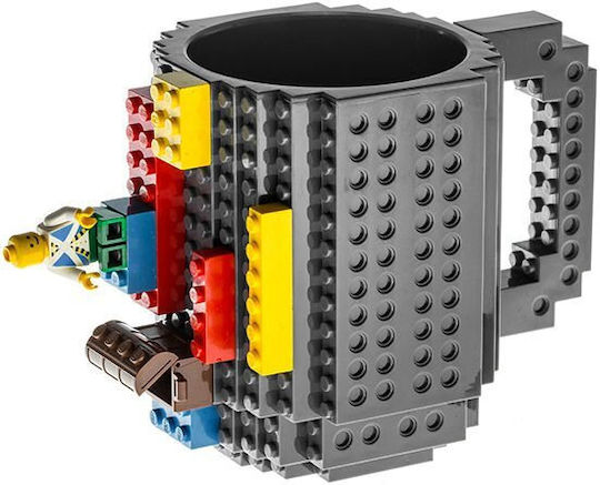 Gadget Master Typ Lego Becher Kunststoff Gray 350ml