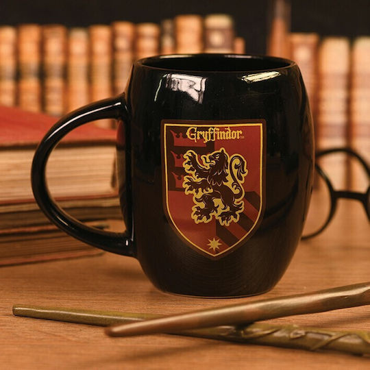 Pyramid International Gryffindor Uniform Κούπα Κεραμική Μαύρη 425ml