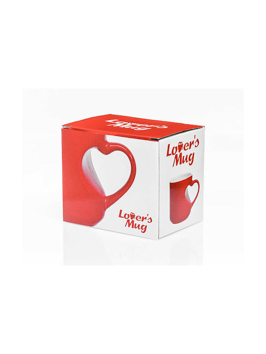 Gadget Master Lovers Becher Keramik Rot