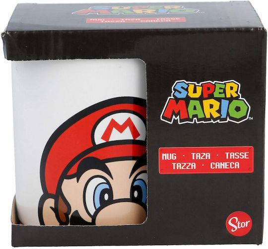 Super Mario Nintendo - Super Mario Bros Κούπα Κεραμική Λευκή 325ml