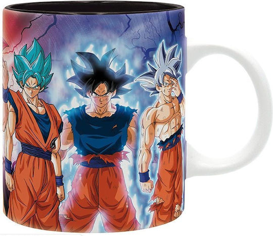Abysse Dragon Ball Super - Goku Transformations Κούπα Κεραμική Πολύχρωμη 320ml