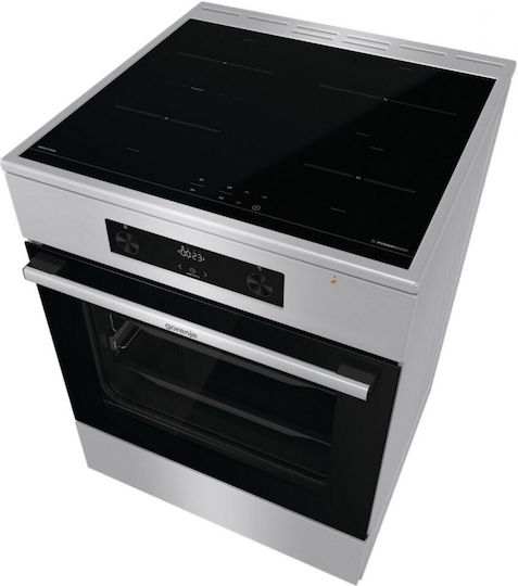 Gorenje Κουζίνα 71lt με Επαγωγικές Εστίες Π60εκ. Inox