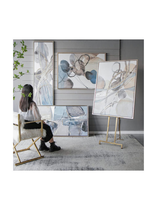 Artekko Twofold Painting Oil Painting on Canvas 50x180cm