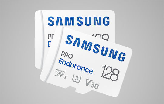 Samsung Pro Endurance (2022) microSDXC 128GB U3 V30 UHS-I 100MB/s с адаптер