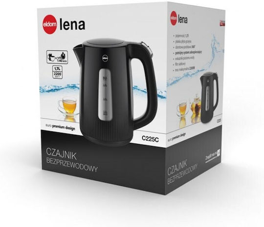 Eldom Reisekessel 1.7Es 2200W Schwarz