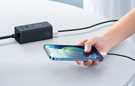 Baseus Dynamic 2 Плетена USB-A към Lightning кабел Зелен 2м (CALD040106)