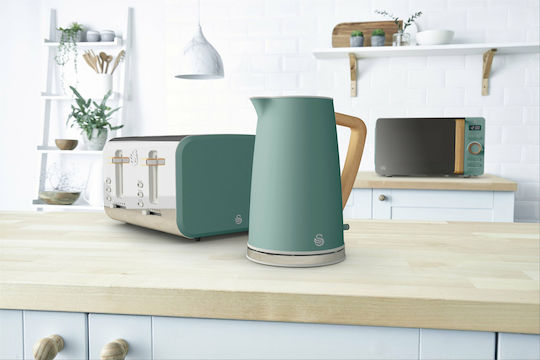 Swan SK14610 Електрическа Кана 1.7 л 3000 W Зелена