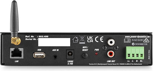 Power Dynamics WT240A Integriert Hi-Fi-Verstärker Stereo 952.499 Schwarz