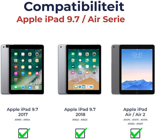 Rosso Закалено стъкло (iPad 9.7" 2018 / 2017 / iPad Air / Air 2 2013 / 2014)