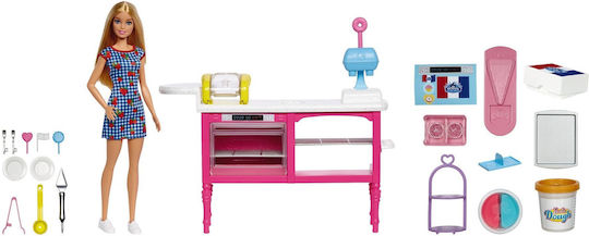Barbie Set Cafenea Păpușă Pentru 5+ Ani (Diverse Modele) 1 Buc