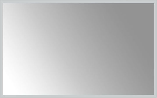 vidaXL 151767 Rechteckiger LED 80x50cm Transparenter Badezimmerspiegel vidaXL 151767 Rechteckiger LED 80x50cm Transparenter Badezimmerspiegel