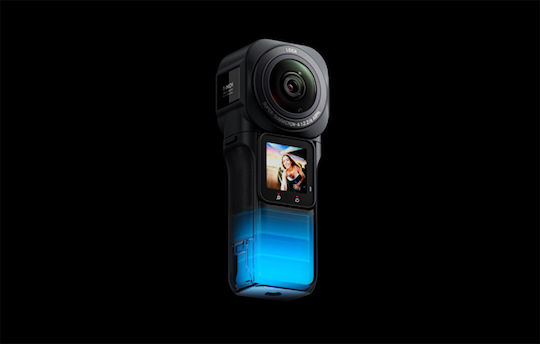 Insta360 ONE RS 1-Inch 360 Edition Action Camera 4K Ultra HD Λήψης 360° Υποβρύχια Standard με Οθόνη και Wi-Fi Μαύρη
