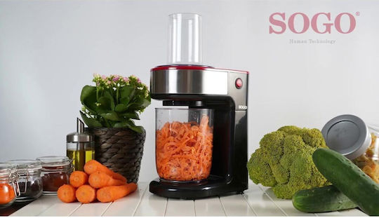 Sogo Tăietor de legume / fructe 80W Negru