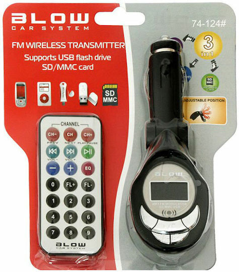 Blow FM Transmitter Αυτοκινήτου 74-124 mit USB
