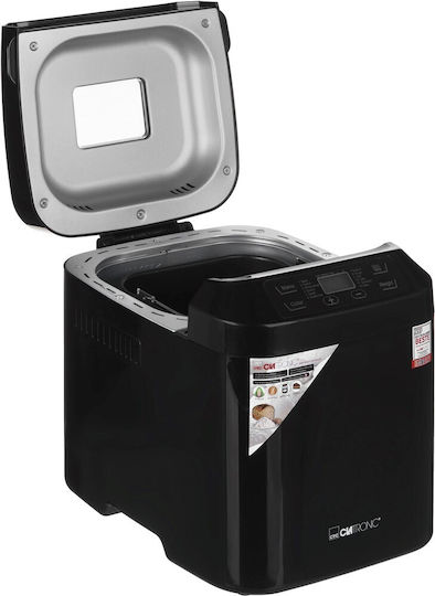 Clatronic BBA 3774 Mașină de pâine cu o putere de 550W și o capacitate de 1500gr cu 12 programe