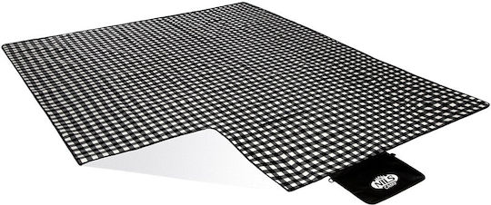 Nils Picnic Blanket 300x200cm In Black Color