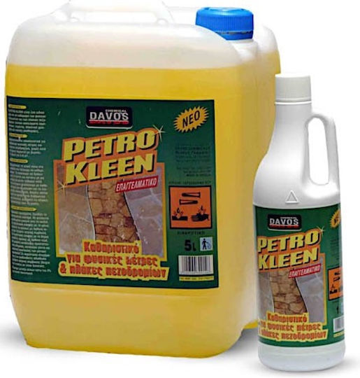 Davos Chemicals Petro Kleen Lichid Curățător de Pete pentru Uz Profesional pentru Piatră și Podele 5lt YG-0128