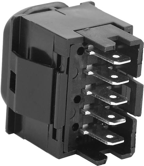 Electric Life ElectricLife Replacement Button Car Window Switch for Citroen Xsara Peugeot Partner 5pin Black