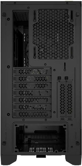 Corsair 4000D RGB Airflow Gaming Midi-Turm Computergehäuse mit Seitenfenster Schwarz