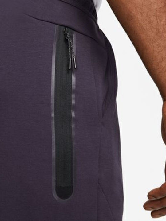 Sportswear Tech Fleece Sweatpants with Elastic Cave Purple
