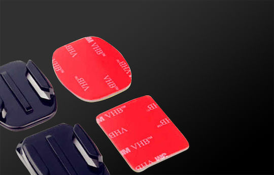 Telesin Set of Flat and Curve Adhesive Mount 3M Adhesive Support Base for GoPro
