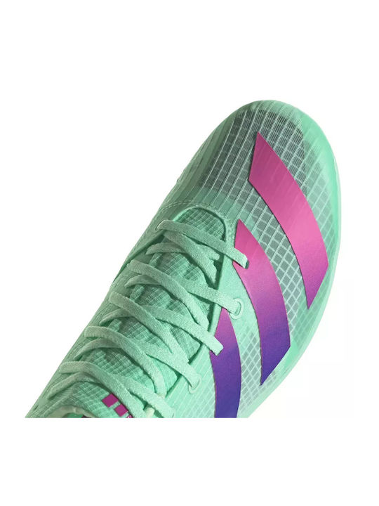 Distancestar Αθλητικά Παπούτσια Spikes Pulse Mint / Lucid Blue / Lucid Fuchsia