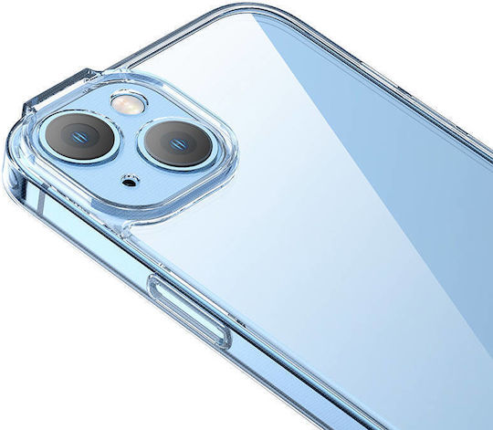 Baseus Superceramic Protective Kit Back Cover Σιλικόνης 0.3mm Σετ με Τζαμάκι Διάφανο (iPhone 14 Plus)