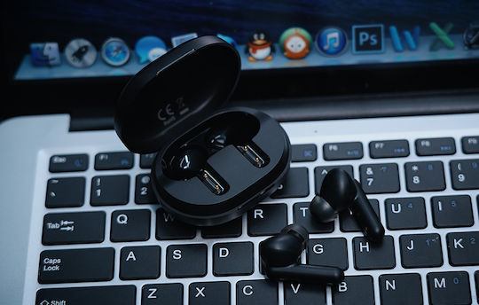 Haylou TWS GT7 Neo Earbud Bluetooth Handsfree Căști cu Carcasă de Încărcare Negru