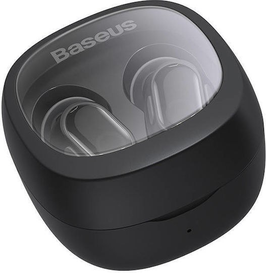 Baseus Bowie WM02 In-ear Bluetooth Handsfree Earphones with Charging Case Black