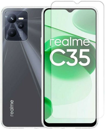 2.5D 2.5D Tempered Glass (Realme C35)