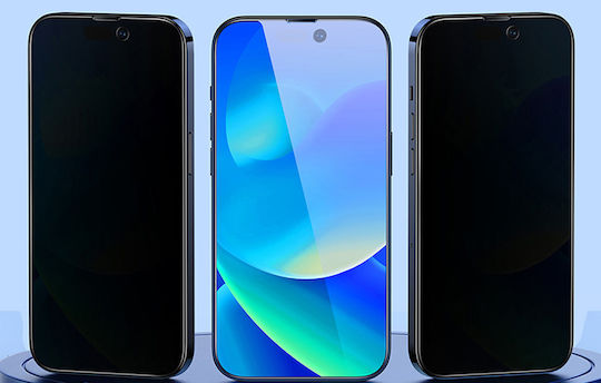 Baseus Crystal Tempered Glass 0.3mm Privacy Tempered Glass (iPhone 14 Plus, 13 Pro Max (Apple))