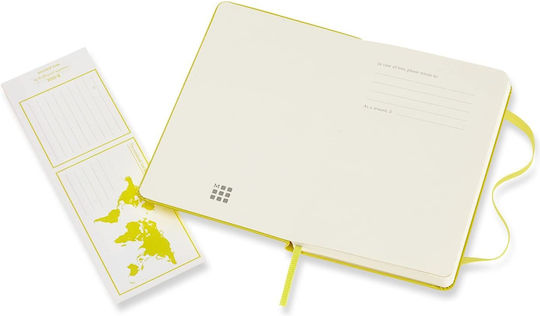 Moleskine Classic Collection Notebook Ruled with Elastic Yellow