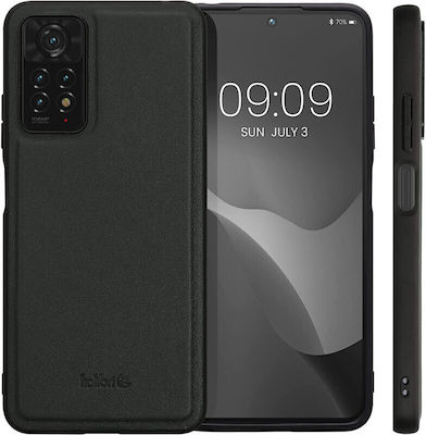 Kalibri Leather / Silicone Back Cover Dark Green (Redmi Note 11 Pro)