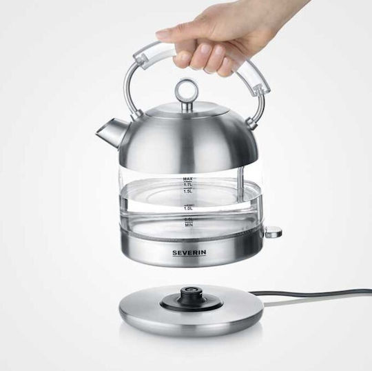 Severin Βραστήρας 1.7lt 2400W Ασημί