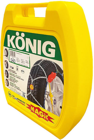 Konig Problem T2 Magic Вериги против хлъзгане Дебелина 10мм 2бр