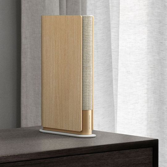 Bang & Olufsen Beosound Emerge Αυτοενισχυόμενο Ηχείο με Wi-Fi & Bluetooth 120W Gold Tone / Light Oak
