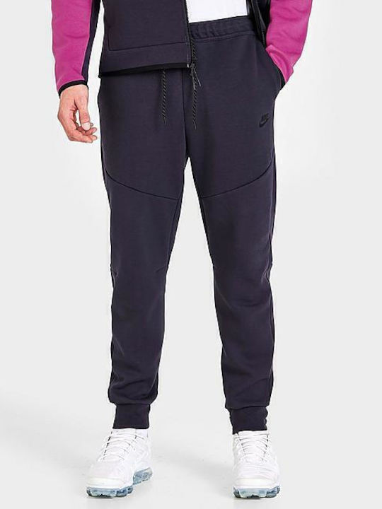Sportswear Tech Fleece Sweatpants with Elastic Cave Purple