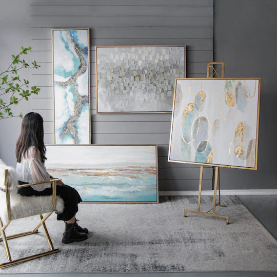 Artekko Πίνακας Ελαιογραφία σε Καμβά 100x100cm