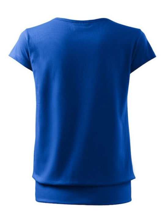 Adler Werbe-T-Shirt in Blau Farbe