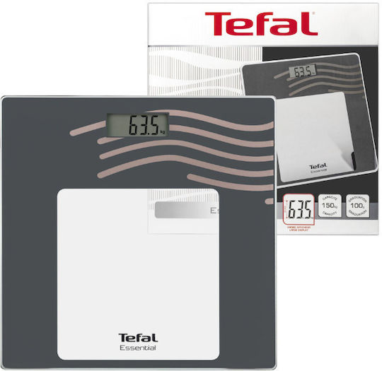 Tefal Digitale Badezimmerwaage Grau PP1330V0