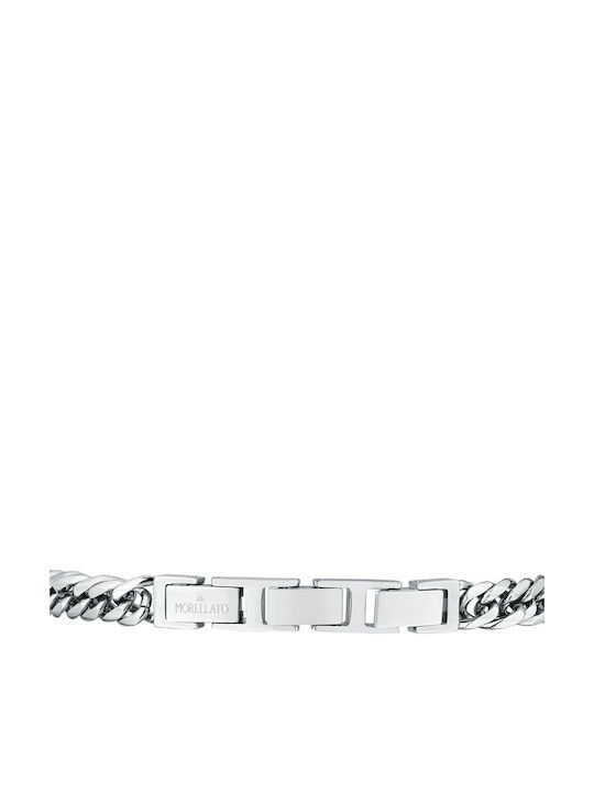 Morellato Männer Kette Hand Cuban aus Stahl Länge 22cm