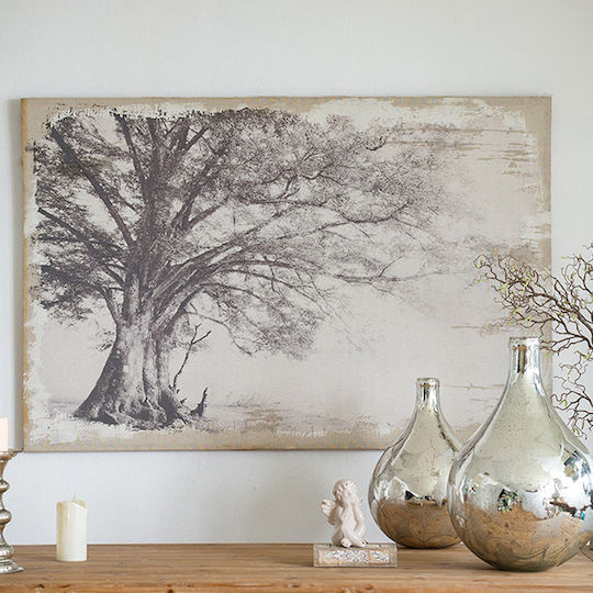 Artekko Painting on Canvas Black and white 150x100cm