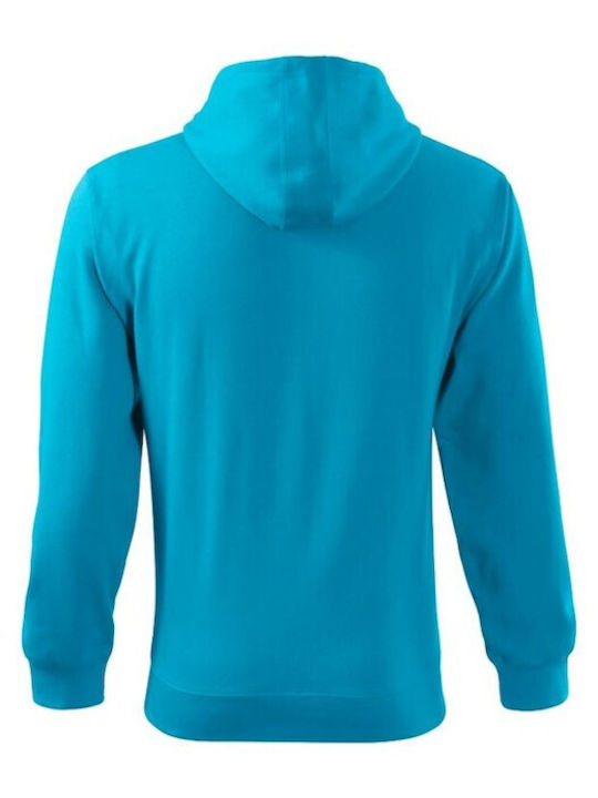 Malfini Werbe-Hoodie in Blau Farbe