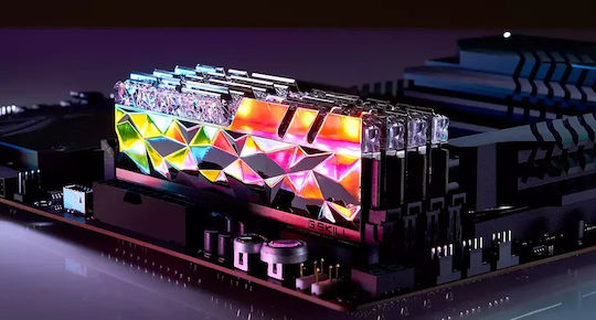 G.Skill Trident Z Royal Elite DDR4 64GB RAM with 4x16GB Modules and Speed 3600 for Desktop