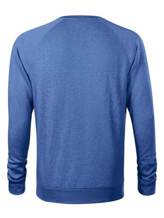 Malfini Men's Long Sleeve Promotional Sweatshirt Blue