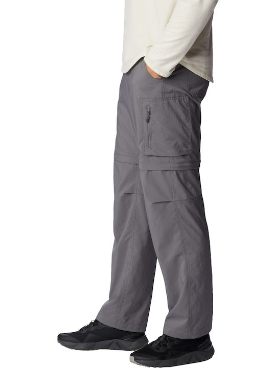 Columbia Silver Ridge Utility Convertible Men's Hiking Long Trousers Gray